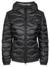 Blauer Camelia Hooded Jacket In Black