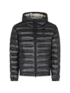 Blauer Zip-up Padded Jacket In Black