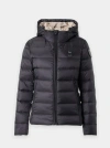 Blauer Charme Hooded Padded Jacket In Black