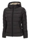 Blauer Charme Hooded Down Jacket In Black