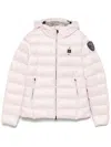 Blauer Charme Puffer Jacket In Pink