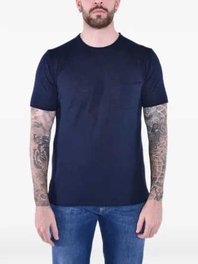 Blauer Chest-pocket T-shirt In Blue