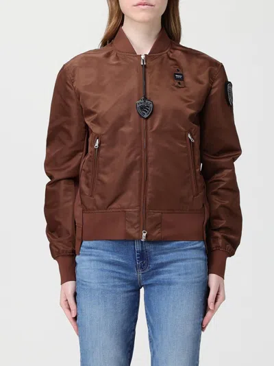 Blauer Coat Woman  In Brown