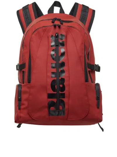 Blauer Coated Backpack In Red