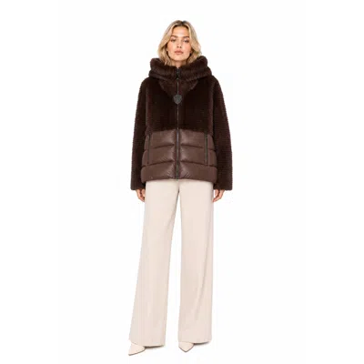 Blauer Coats In Brown Marrone