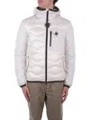 Blauer Giubbotto Uomo Wave Interno 100 Piuma Jacket In Bianco Chiari E Naturali