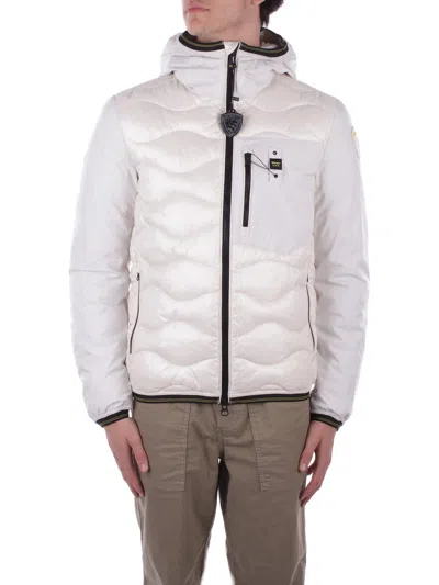 BLAUER BLAUER COATS WHITE