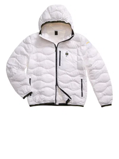 Blauer Coats White In Gray