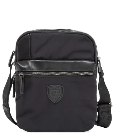 Blauer Crosg Crossbody Bag In Black