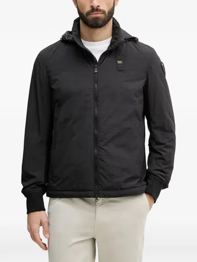 Blauer 돌턴 로고 패치 패딩 재킷 In Black