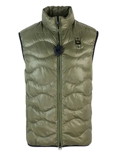 Blauer Danny Green Wave Sleeveless In 657