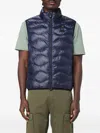 Blauer Danny Quilted Gilet In Blue