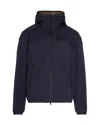Blauer Giubbino Con Interno In Eco Pelliccia Devon Blu In Black