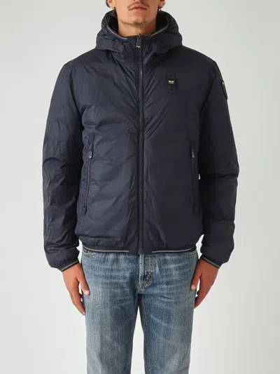 Blauer Donald Regular-fit. Giubbino In Tessuto Impermeabile Reversibile. Leggermente Imbottito. Jacket In Blue