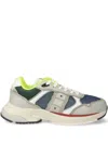 Blauer Eagle 02 Panelled Sneakers In Blue