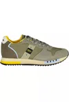 Blauer Green Leather Men Sneaker In Green