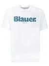 Blauer Ernst Logo White T-shirt In White