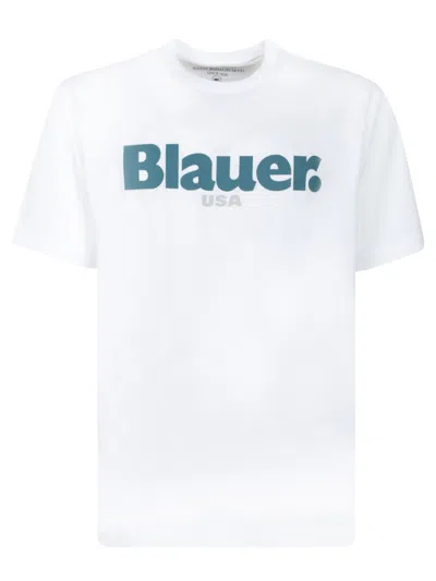 Blauer Ernst Logo White T-shirt