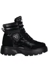 Blauer F4blanca03/nyp Combat Boots In Blk Black