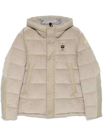 Blauer Fargo Puffer Jacket In ブラウン