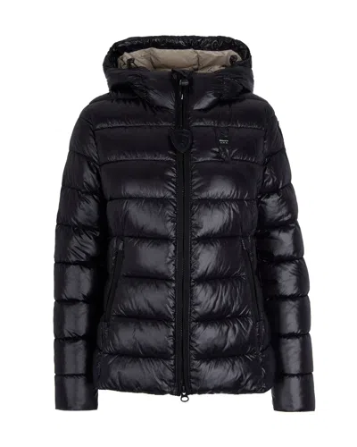 Blauer Giubbino Caroll Nero Interno Beige In Blue