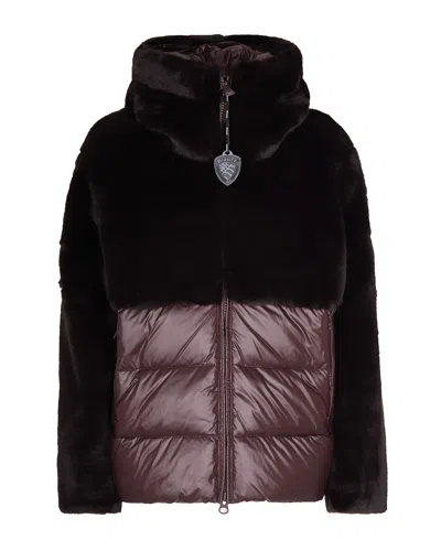 BLAUER BROWN FANEVIL JACKET