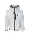 Blauer Quilted Lightweight Puffer Jacket In White