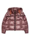 Blauer Gloria Hooded Coat In Red
