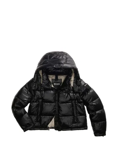 Blauer Gloria Quilted Puffer Jacket In Black