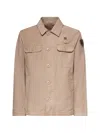 Blauer Goodale Logo-patch Jacket In Neutral