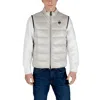 Blauer Gray Polyamide Sleveless Jacket In Brown