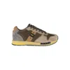 Blauer Green Leather Men Sneaker In Multi