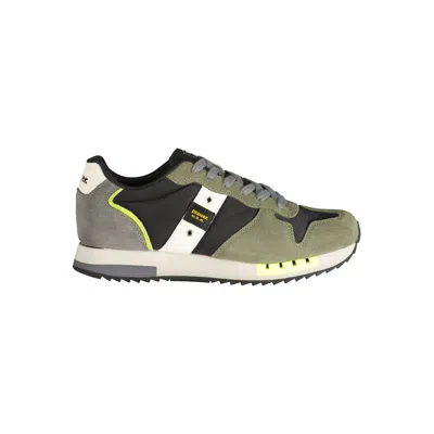 Blauer Green Polyester Sneaker In Gray