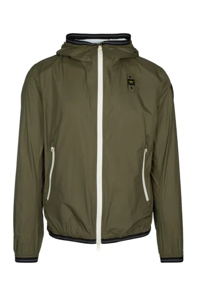 Blauer Thomas Hooded Jacket In Green