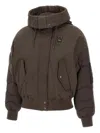 Blauer Harley Puffer Jacket In Brown