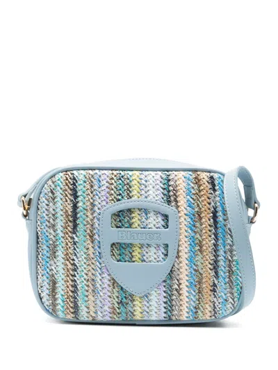 Blauer Hips02 Cross Body Bag In 蓝色