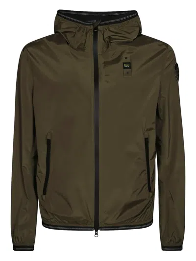 Blauer Hooded Jacket In Green