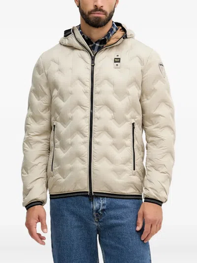 Blauer Hooded Jacket In Neutral