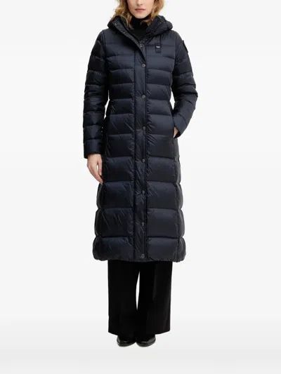 Blauer Hooded Padded Jacket In Blue