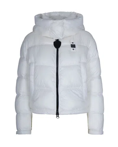 Blauer Hooded Puffer Jacket In Yellow