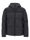 Blauer Hooded Quilted Jacket In Multi