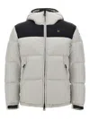 Blauer Hooded Quilted Padded Coat In Multi