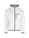 Blauer Piumino Wave Con Cappuccio Regular-fit Jacket In White