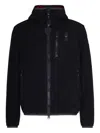 Blauer Hooded Zip-up Jacket In Blue