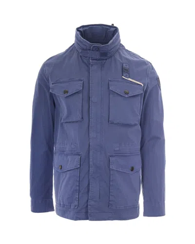 Blauer Indigo Men's Coat In Blu Indigo