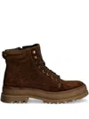Blauer Iuka01/sue Combat Boots In Brown