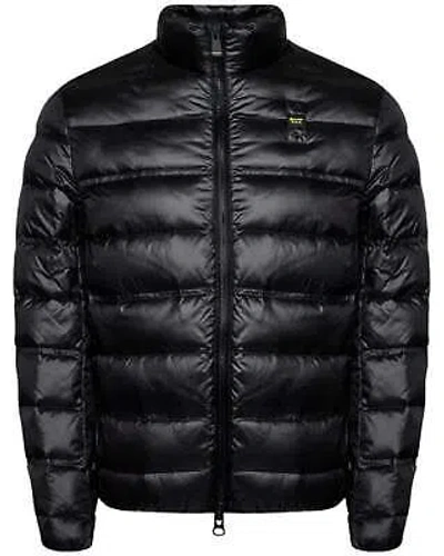 Pre-owned Blauer Jacket 03099 006719 Vest Man Nylon Black