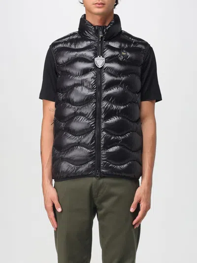 BLAUER SUIT VEST BLAUER MEN COLOR BLACK,434638002