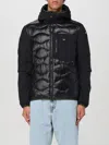 Blauer Jacket Man Down Jacket Mixed Filling Albert 25wbluc08078-006355 999 In Black