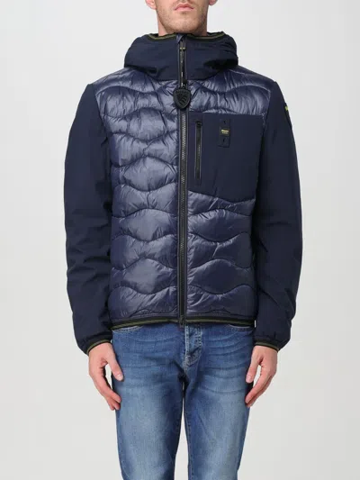 Blauer Jacket  Men Color Blue In Blau